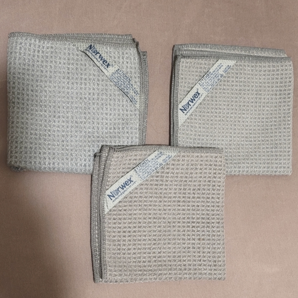 Norwex Kitchen Cloth (set of 3) Waffle Weave